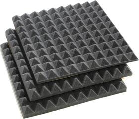 Απορροφητικό Πάνελ Αφρού Veles-X Acoustic Pyramids Self-Adhesive 30 x 30 x 3 cm - MVSS 302 Anthracite Απορροφητικό Πάνελ Αφρού - 6