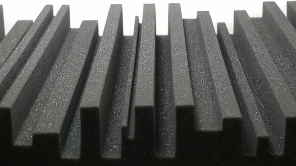 Absorbent Schaumstoffplatte Veles-X Acoustic Self-Adhesive Wedges 30 x 30 x 5 cm - MVSS 302 Anthracite - 3