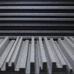 Απορροφητικό Πάνελ Αφρού Veles-X Acoustic Self-Adhesive Wedges 50 x 50 x 5 cm - MVSS 302 Anthracite Απορροφητικό Πάνελ Αφρού - 5