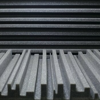 Chłonny panel piankowy Veles-X Acoustic Self-Adhesive Wedges 50 x 50 x 5 cm - MVSS 302 Anthracite - 5