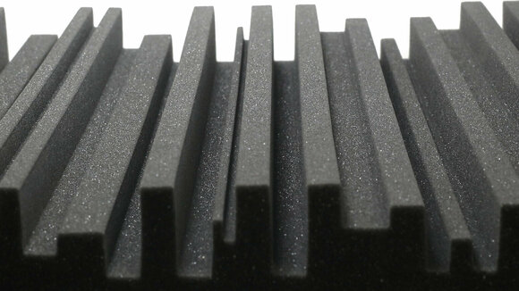 Абсорбиращ панел от пяна Veles-X Acoustic Self-Adhesive Wedges 50 x 50 x 5 cm - MVSS 302 Anthracite - 3