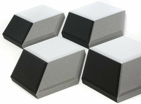 Absorbent foam panel Veles-X Acoustic Hexagon Anthracite - 4