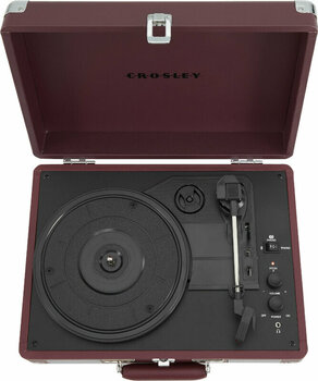 Přenosný gramofon
 Crosley Crusier Deluxe BT Purple Přenosný gramofon - 3