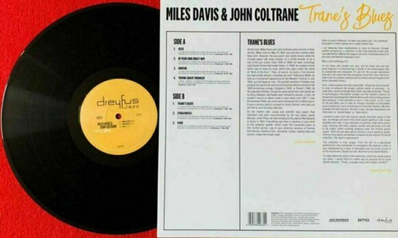 Hanglemez Miles Davis & John Coltrane - Trane's Blues (LP) - 3