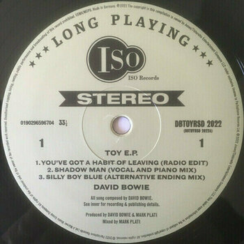 Грамофонна плоча David Bowie - Toy E.P. (RSD 2022) (10" Vinyl) - 2