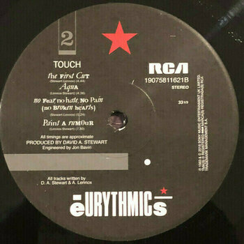 Vinylskiva Eurythmics Touch (LP) - 3
