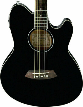 Electro-acoustic guitar Ibanez TCY 8 Black - 2