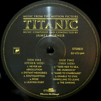 Vinyl Record James Horner - Titanic (Music From The Motion Picture) (2 LP) - 2
