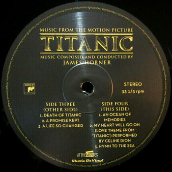 Vinyl Record James Horner - Titanic (Music From The Motion Picture) (2 LP) - 4