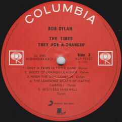 Грамофонна плоча Bob Dylan - Times They Are a Changing (LP) - 3