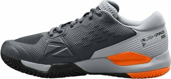 Мъжки обувки за тенис Wilson Rush Pro Ace Mens Tennis Shoe Ebony/Quarry/Shocki 43 1/3 Мъжки обувки за тенис - 3