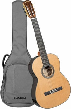 Klassisk gitarr Cascha CGC300 4/4 Natural - 11