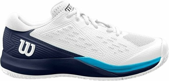 Men´s Tennis Shoes Wilson Rush Pro Ace Mens Tennis Shoe White/Peacoat/Vivid Blue 43 1/3 Men´s Tennis Shoes - 2