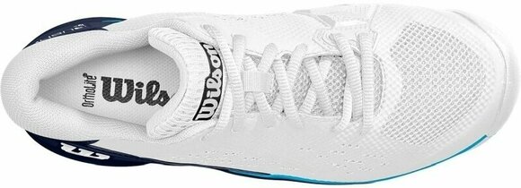 Men´s Tennis Shoes Wilson Rush Pro Ace Mens Tennis Shoe White/Peacoat/Vivid Blue 44 2/3 Men´s Tennis Shoes - 5