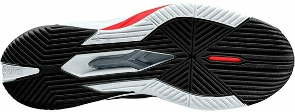 Pánska tenisová obuv Wilson Rush Pro 4.0 Mens Tennis Shoe Black/White/Poppy Red 44 Pánska tenisová obuv - 6