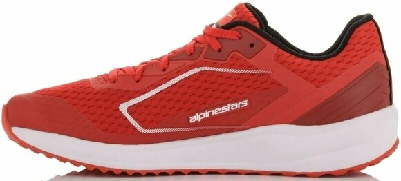 Moto kleding voor vrije tijd Alpinestars Meta Road Shoes Red/White 7,5 - 3