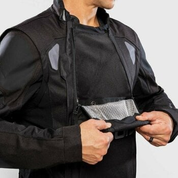 Chaqueta textil Alpinestars Halo Drystar Jacket Black/Black L Chaqueta textil - 3
