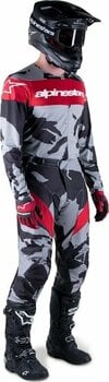 Motokrosový dres Alpinestars Racer Tactical Jersey Gray/Camo/Mars Red L Motokrosový dres - 3