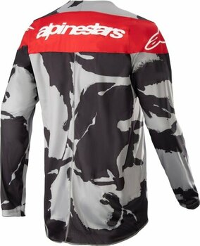Koszulka motocross Alpinestars Racer Tactical Jersey Gray/Camo/Mars Red XL Koszulka motocross - 2
