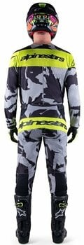 Cross mez Alpinestars Racer Tactical Jersey Gray/Camo/Yellow Fluorescent M Cross mez - 4