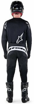 Motocross-paita Alpinestars Fluid Lurv Jersey Black/White M Motocross-paita - 4