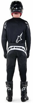 Koszulka motocross Alpinestars Fluid Lurv Jersey Black/White S Koszulka motocross - 4