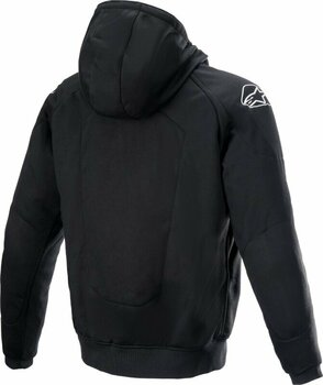 Giacca in tessuto Alpinestars Chrome Ignition Hoodie Black/Red Fluorescent S Giacca in tessuto - 2