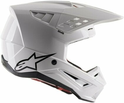 Hjälm Alpinestars S-M5 Solid Helmet White Glossy XL Hjälm - 2