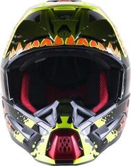 Helm Alpinestars S-M5 Solar Flare Helmet Black/Red Fluorescent/Yellow Fluorescent/Glossy XL Helm - 2