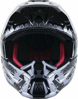 Helmet Alpinestars S-M5 Solar Flare Helmet Black/Gray/Gold Glossy M Helmet - 3