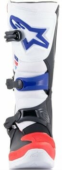 Motorcycle Boots Alpinestars Tech 3 Boots White/Bright Red/Dark Blue 42 Motorcycle Boots - 4