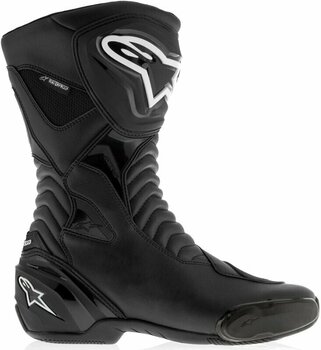 Motorcycle Boots Alpinestars SMX S Waterproof Boots Black/Black 36 Motorcycle Boots - 3