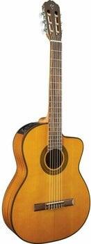 Classical Guitar with Preamp Takamine GC1CE 4/4 Natural (Pre-owned) - 4