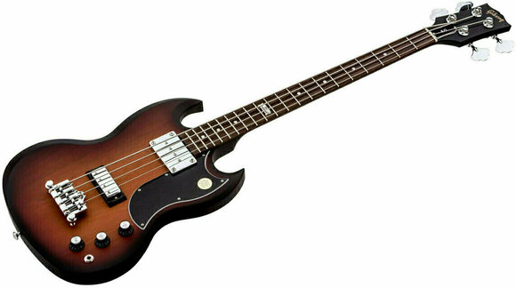 Baixo de 4 cordas Gibson SG Special Bass 2014 Fireburst Satin - 3