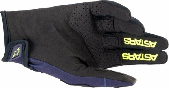 Motorcycle Gloves Alpinestars Techstar Gloves Night Navy/Yellow Fluorescent M Motorcycle Gloves - 2