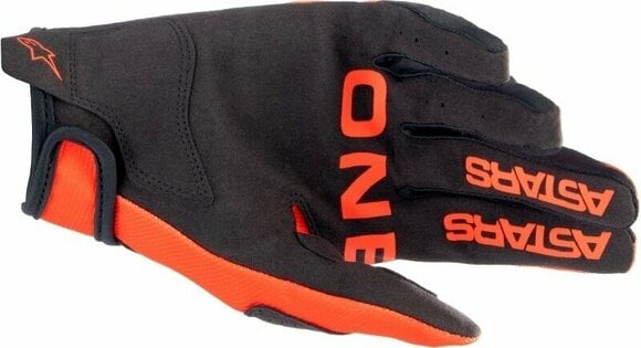 Rukavice Alpinestars Radar Gloves Orange/Black S Rukavice - 2