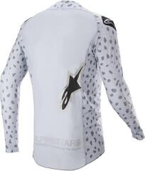Motocross Trikot Alpinestars Supertech North Jersey Haze Gray/Black - 1