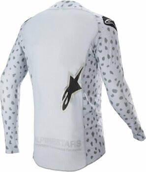 Motocross-trøje Alpinestars Supertech North Jersey Haze Gray/Black M Motocross-trøje - 2