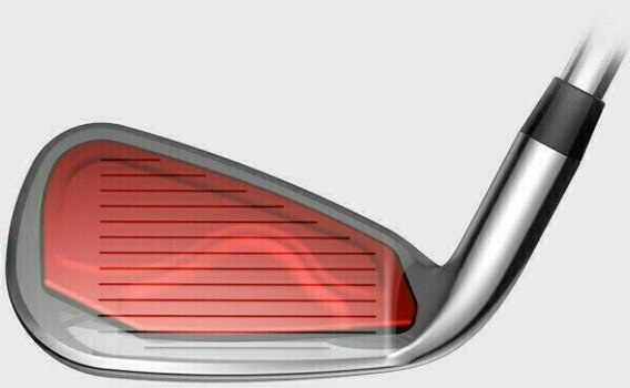 Golfové hole - železa Cobra Golf Air-X Iron Set Silver 5PWSW Left Hand Graphite Regular - 6