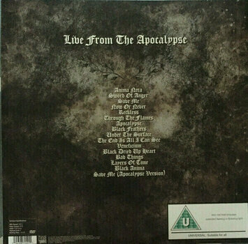 Vinyylilevy Lacuna Coil - Live From The Apocalypse (2 LP + DVD) - 7