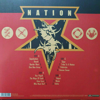 Vinyl Record Sepultura - Nation (180g.) (Gatefold) (2 LP) - 6