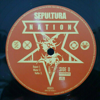 Disque vinyle Sepultura - Nation (180g.) (Gatefold) (2 LP) - 5