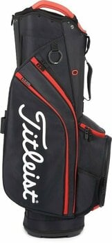 Golfbag Titleist Cart 14 Black/Black/Red Golfbag - 3