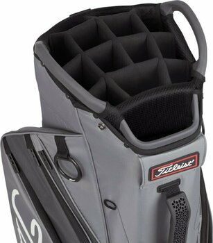 Golfbag Titleist Cart 14 Charcoal/Graphite/Black Golfbag - 4