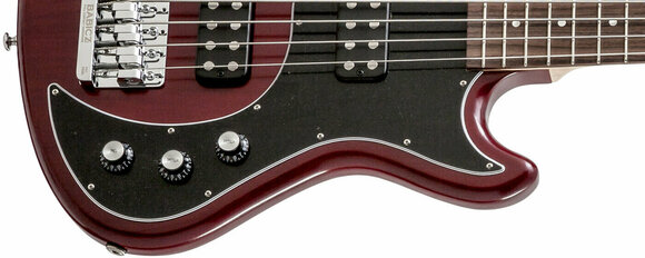 Basse 5 cordes Gibson EB 2014 5 String Brilliant Red Vintage Gloss - 6