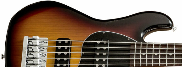 Bajo de 5 cuerdas Gibson EB 2014 5 String Fireburst Vintage Gloss - 6
