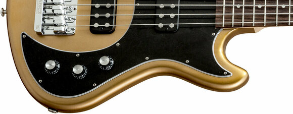5-saitiger E-Bass, 5-Saiter E-Bass Gibson EB 2014 5 String Bullion Gold Vintage Gloss - 4
