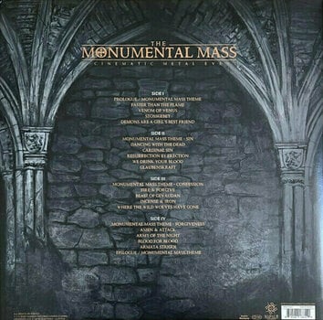 Vinyl Record Powerwolf - The Monumental Mass: A Cinematic Metal Event (2 LP) - 3