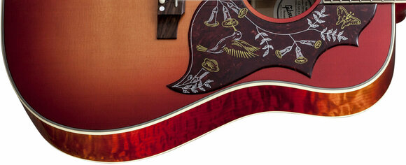 Elektroakustická kytara Dreadnought Gibson Hummingbird Quilt - 8