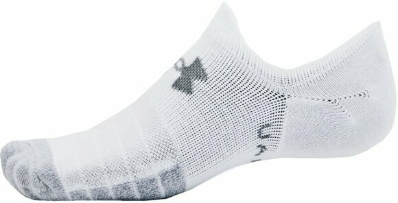 Träningsstrumpor Under Armour HeatGear Ultra Low Tab 3-Pack Steel/White L Träningsstrumpor - 7